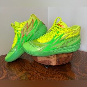 Puma LaMelo Ball MB.02 "Nickelodeon Slime" Sneakers US 11